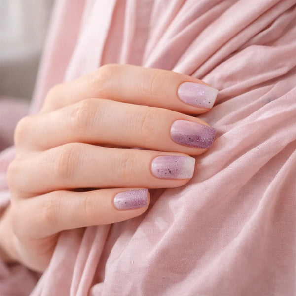 Soft Lila Gel Nagelstrips Kit