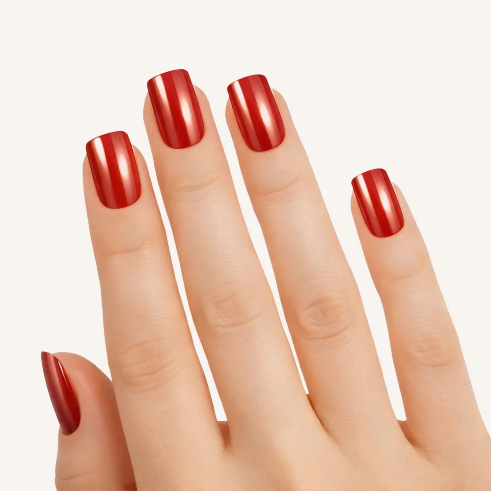 Red Blood Gel Nagelstrips Kit