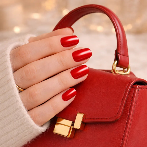 Red Blood Gel Nagelstrips Kit