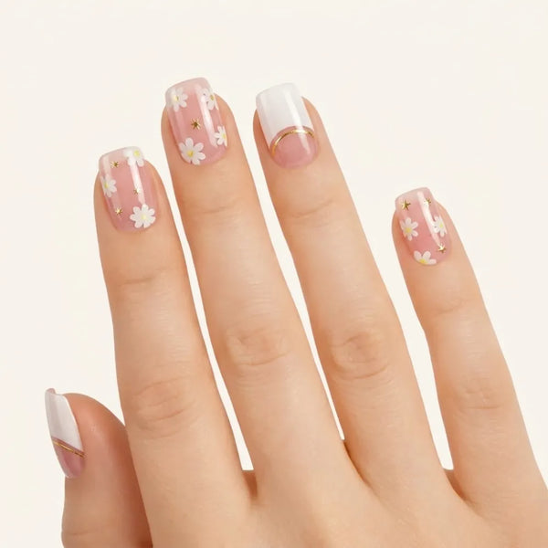 Blossom Daisy Gel Nagelstrips Kit