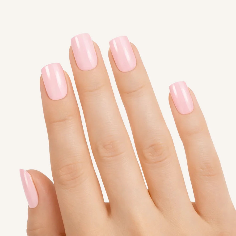 Silk Pink Gel Nagelstrips Kit